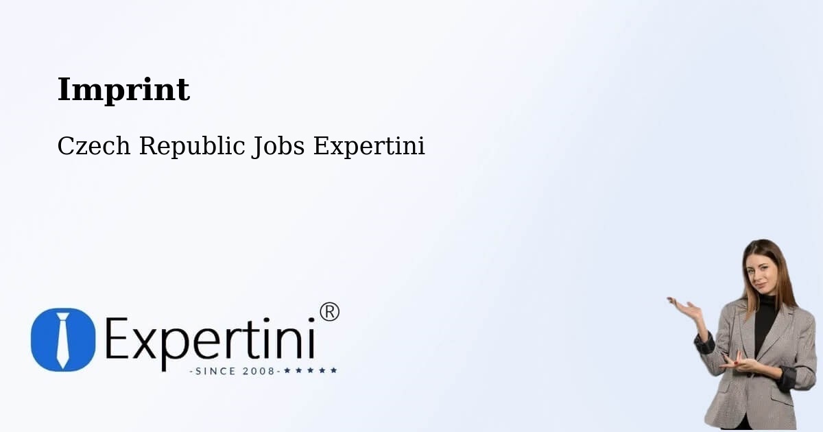 Imprint – Pardubice - Czech Republic Jobs Expertini
