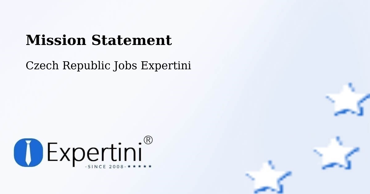 Corporate Mission – Pardubice - Czech Republic Jobs Expertini