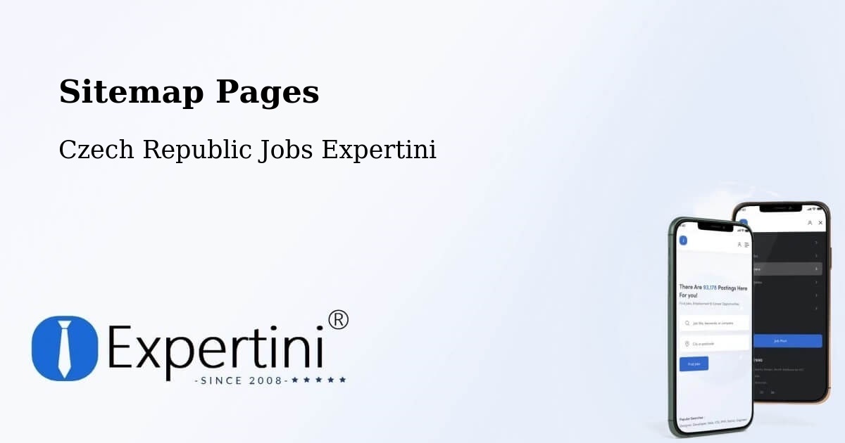 Sitemap Pages - Pardubice - Czech Republic Jobs Expertini
